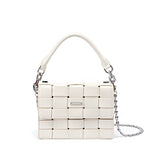 Woven Design Handbag Shoulder Bag With Chain - Shah S. Sahota